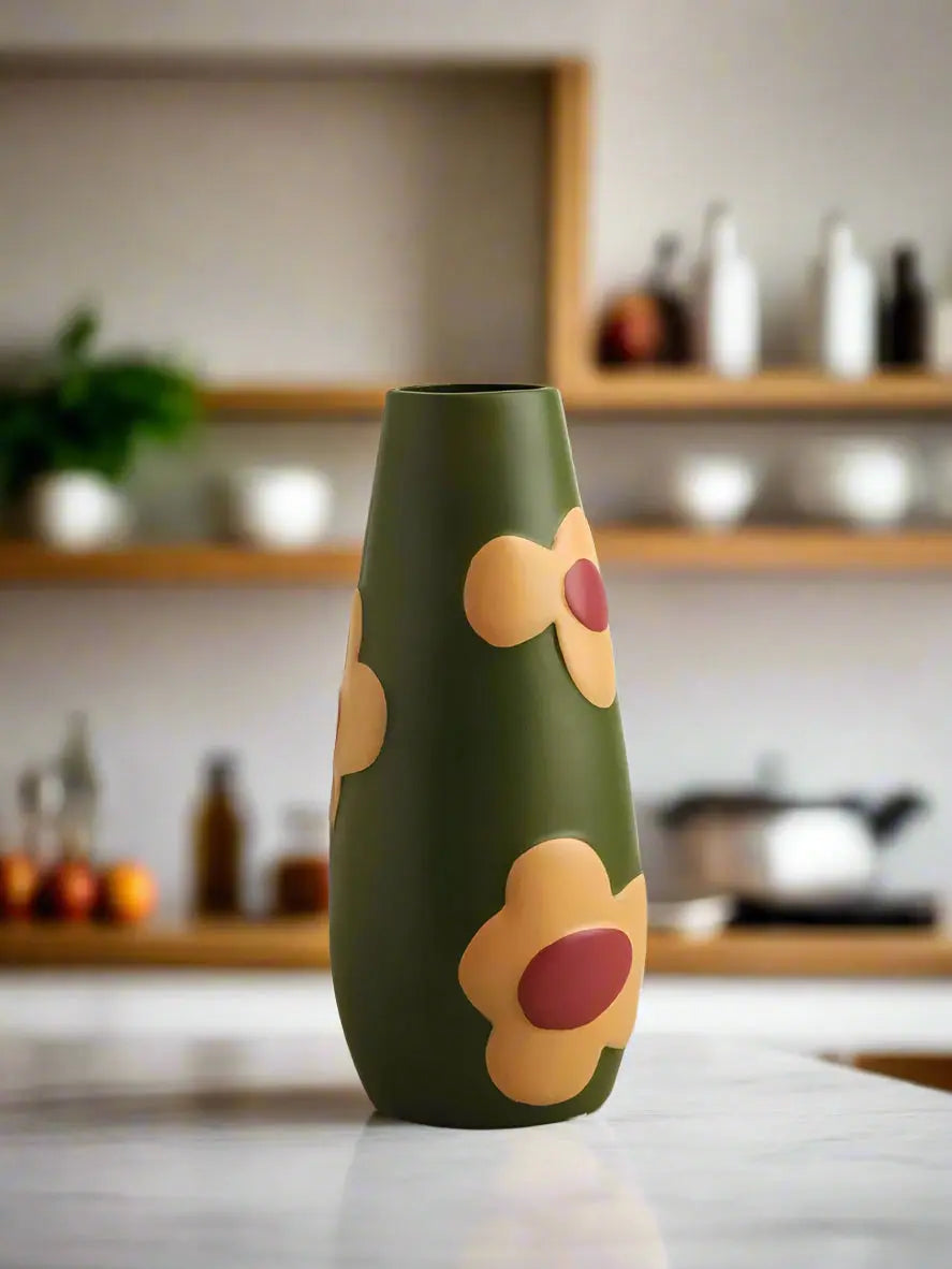 BloomVista Vase Collection – Nordic Morandi Ceramic Floral Vases with Unique Designs Kwirko