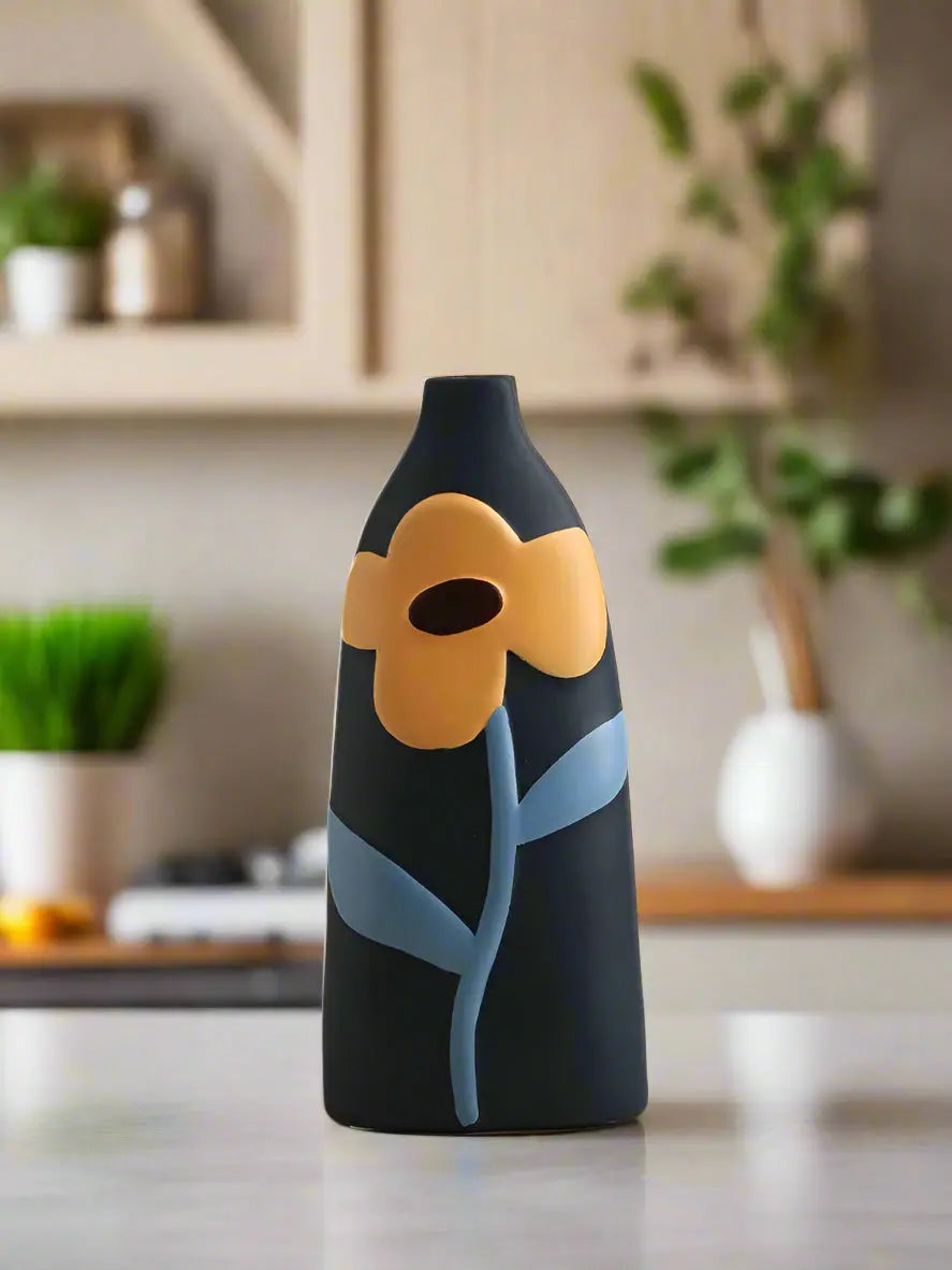 BloomVista Vase Collection – Nordic Morandi Ceramic Floral Vases with Unique Designs Kwirko