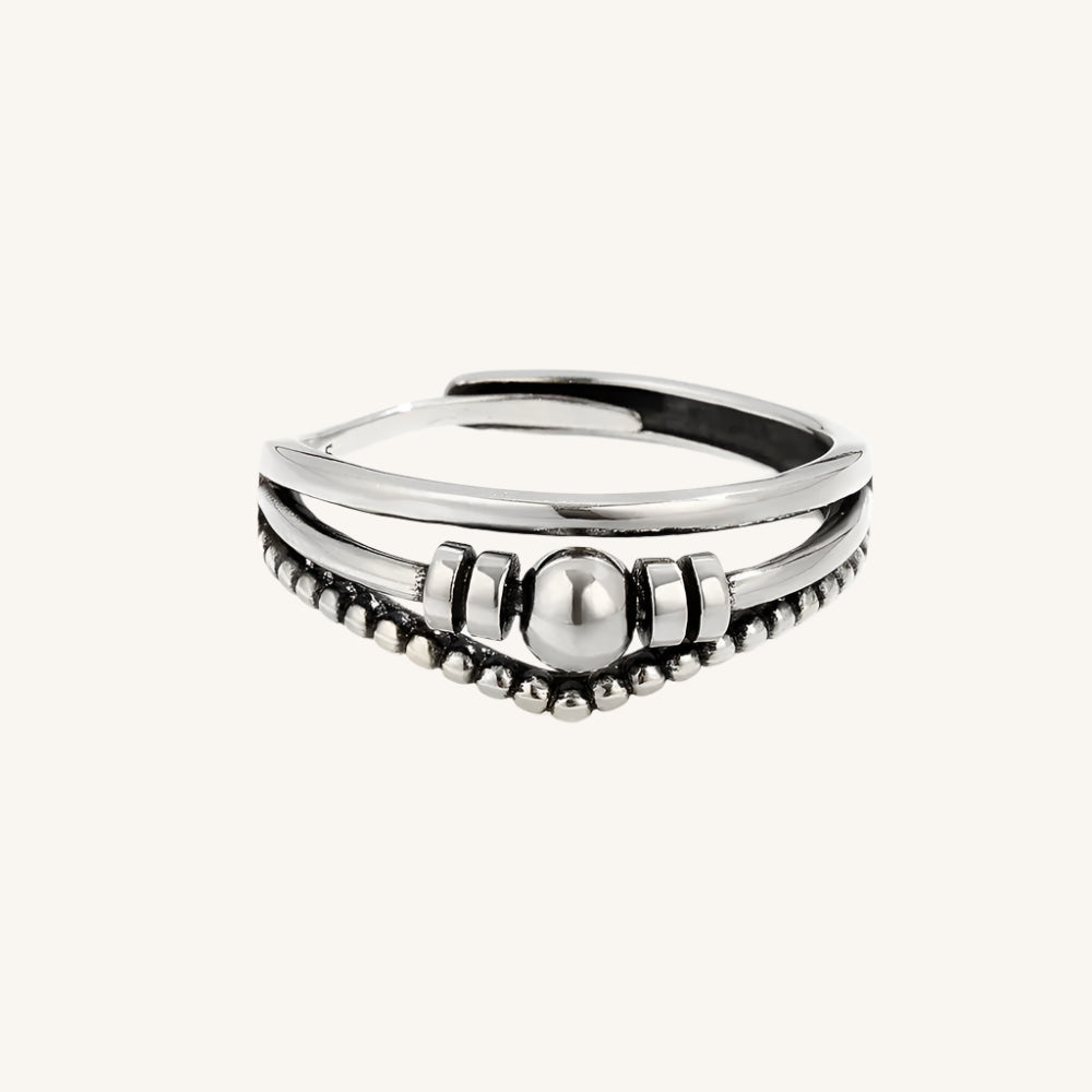 SMJEL Anti Stress Anxiety Ring Fidget Spinner Rings Adjustable for Women Rotating Freely Spinning Accessories Jewelry Gifts Kwirko