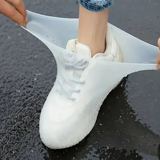 SplashGuard – Reusable Waterproof Silicone Shoe Covers for Rainy Days Kwirko