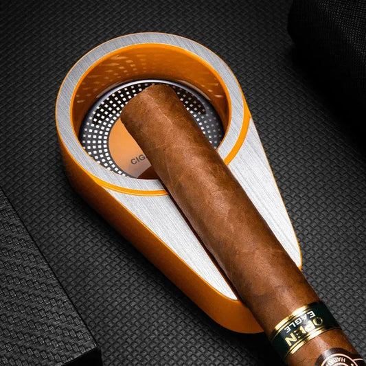 Havana Hero Set – 3-Piece Cigar Cutter, Windproof Lighter & Travel Ashtray Kwirko